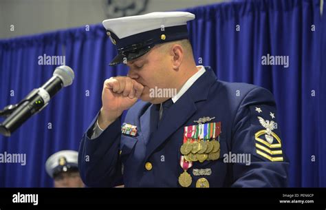 Master Chief Petty Officer Charles Lindsey Ehemaligen Command Master