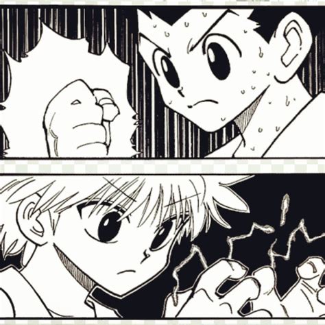 Killua Eyes Manga Panel