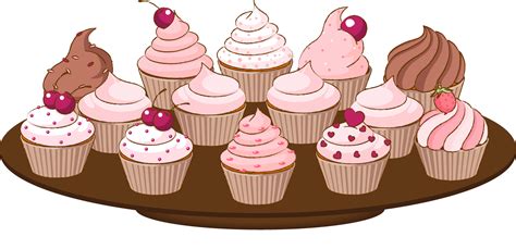 Chocolate Cupcake Clipart Clipart Best