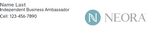 I have called on three separate occasions trying to speak to a representative but all i get is we apologize for. Neora Email Signatures | SignaSource