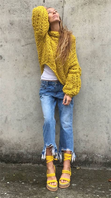 Https://techalive.net/outfit/yellow Sweater Outfit Women S