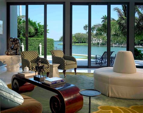 Brown Davis Interiors Inc Contemporary Living Room Miami By