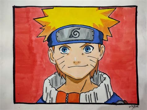 Naruto Painting In 2021 Naruto Painting Cartoonist Art
