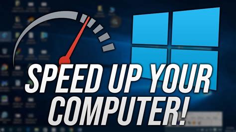 How To Make Your Computer Faster And Speed Up Your Windows 10 Pc In