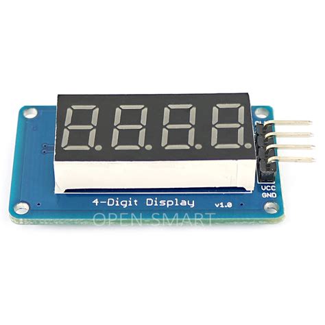 036 4 Digit Led Display Module With Decimal Point Tm1637 Drive Mini 7