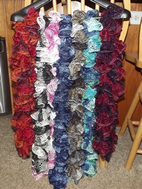 Handmade Sashay Scarves Sashay Scarf Knit Crochet Crochet