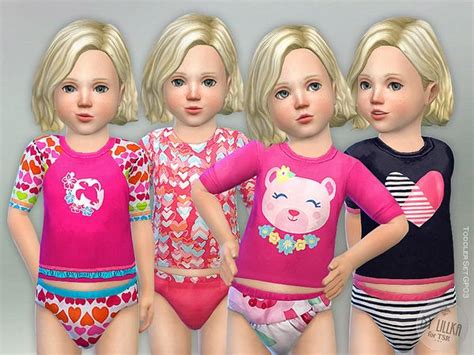 Toddler Set Gp03 The Sims 4 Download Simsdom Sims 4
