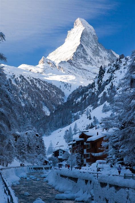🇨🇭 The Matterhorn Seen From Zermatt Switzerland By X Tan ️ Beautiful