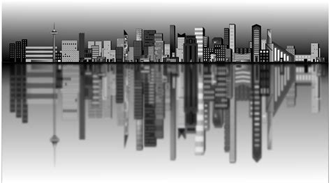 City Skyline Buildings · Free Vector Graphic On Pixabay