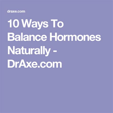 7 steps to balance hormones naturally balance hormones naturally hormone balancing holistic
