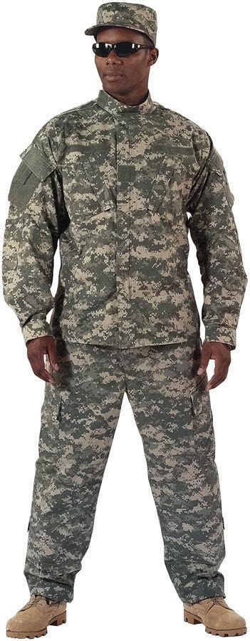 Army Combat Uniform Acu Digital Camo Ucp Universal Ripstop Military