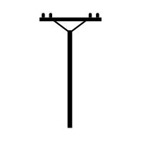 Power Pole Icon Free PNG SVG 126853 Noun Project