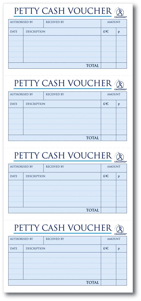 Challenge Petty Cash Book Carbonless Wirebound 200 Sets In Duplicate