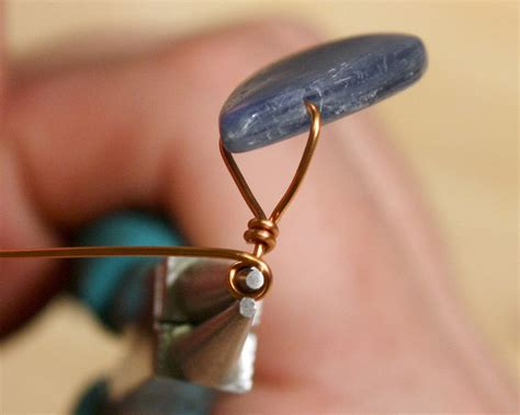 Wire Wrapped Cover On A Teardrop Technique Lima Beads