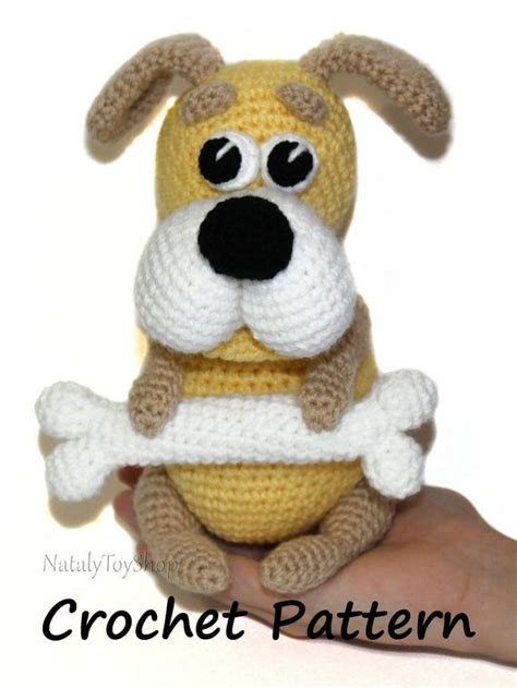 Dog Amigurumi Pattern Dog Toy Crochet Pattern Dog Animal Dog Etsy