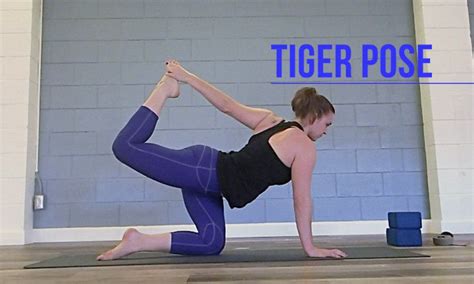 How To Do Tiger Pose DOYOUYOGA
