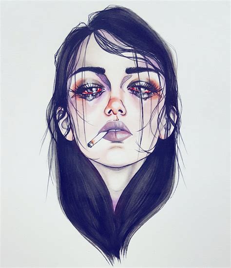 Crying Girl Sketch Tumblr