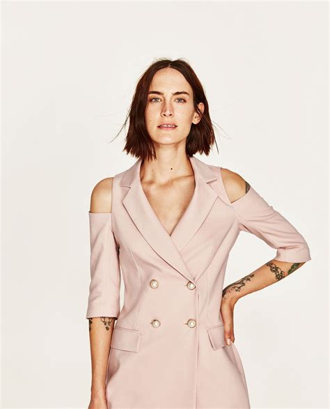 Us En Woman New In Blazer Dress C805003p4675584 Blazer Dress Zara