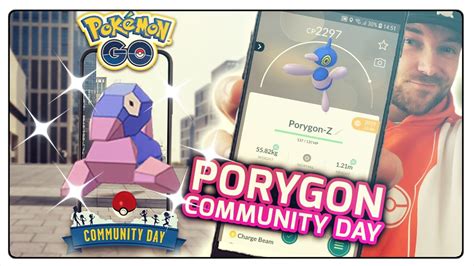 Shiny Porygon Community Day W Pokemon Go Youtube