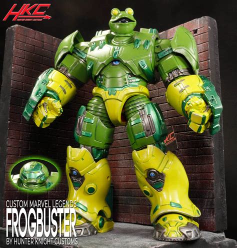 Marvel Legends Frogbuster Custom Action Figure By Hunterknightcustoms