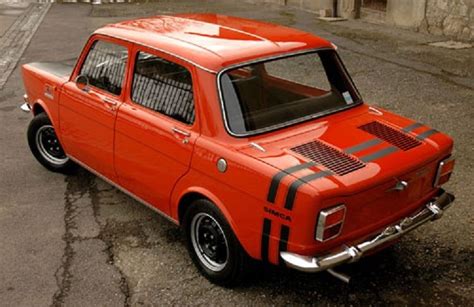1973 Simca 1000 Rallye I Eerste Auto Automobiel Klassieke Autos
