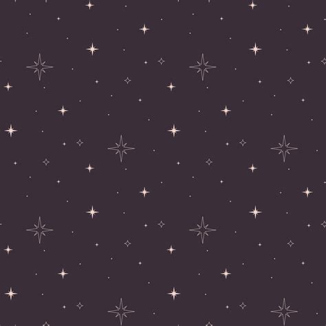 Starry Seamless Pattern 14484578 Vector Art At Vecteezy