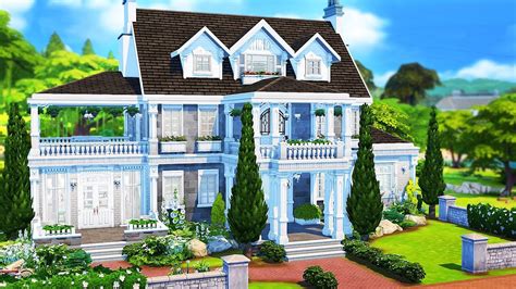 Sorority House 📚 The Sims 4 Speed Build Youtube