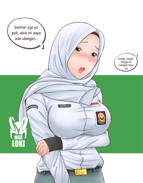 Komik Madloki Hijab Sma Manhwadesu