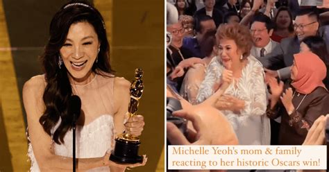 Michelle Yeoh S Mom Had Heartwarming Reaction To Her Oscar Win Scoop