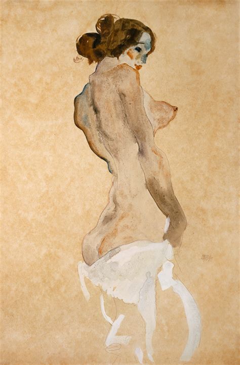 Naked Woman Torso Of A Nude By Egon Schiele Origi Flickr My Xxx Hot Girl