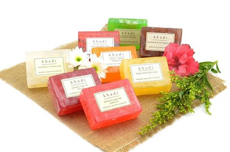 Diy soap is loaded with natural and aromatic products that are better for your skin and the planet. Khadi Assorted Natural Handmade Soaps - Double Nourishment ...
