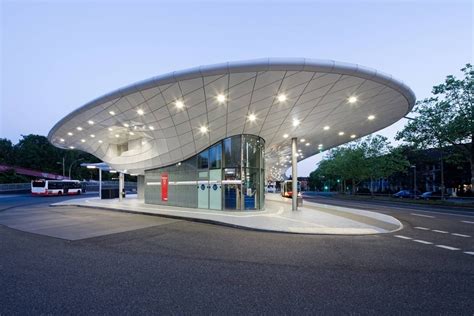 Amburgo Germania Bus Station By Blunckmorgen Architekten Unusual