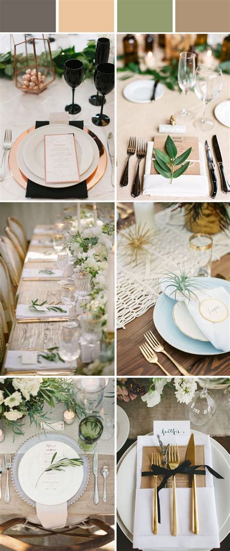 Wedding Table Setting Decoration Ideas For Reception
