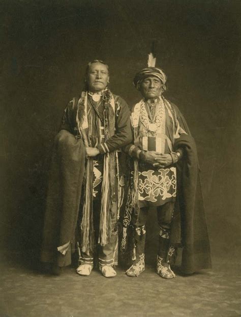 Chief Washungah And Wah Moh O E Ke Kansas Memory