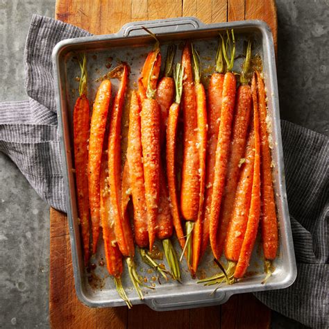 Garlic And Parmesan Roasted Carrots Recipe Eatingwell