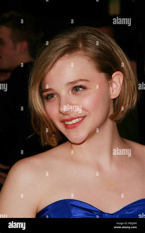 Chloe Moretz At The Premiere Of Screen Gems Let Me In Arrivals Held At The Bruin Theatre In