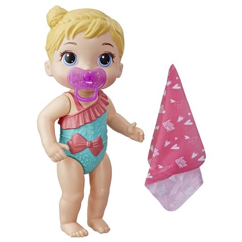 Baby Alive Splash N Snuggle Baby Doll For Water Play Includes