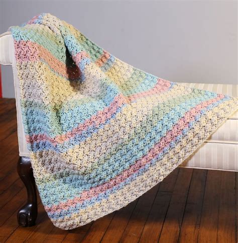 Ravelry F845 Baby Blanket Pattern By Plymouth Yarn Design Studio