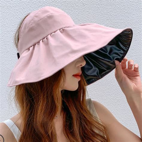 Travelwant Clip On Sun Visors Foldable Sun Hats For Women With Uv