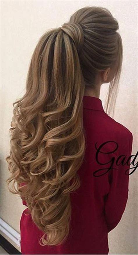 Adorable Ponytail Hairstyles Classic Ponytail For Long Hair Dutch