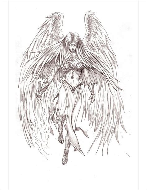 28 Angel Drawings Free Drawings Download Angel Drawing Angel