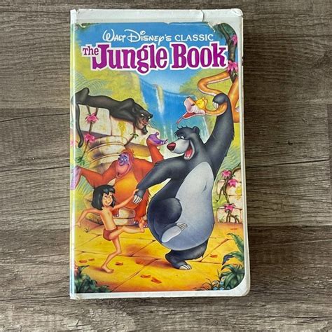 Walt Disney Media The Jungle Book Walt Disneys Classic Vhs 991