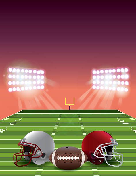 Football End Zone Clipart People