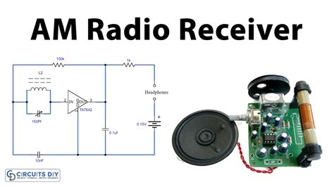 Simple Am Radio Reciever Circuit Using Ta7642 Ic