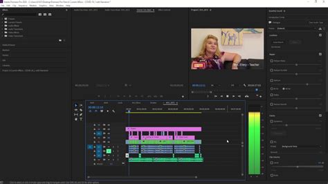 Premiere Pro Adding And Adjusting Audio Layers Youtube