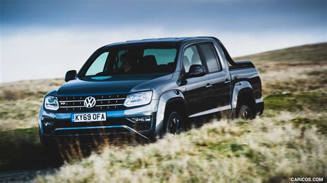 2019 Volkswagen Amarok Black Edition Uk Spec Front Three Quarter