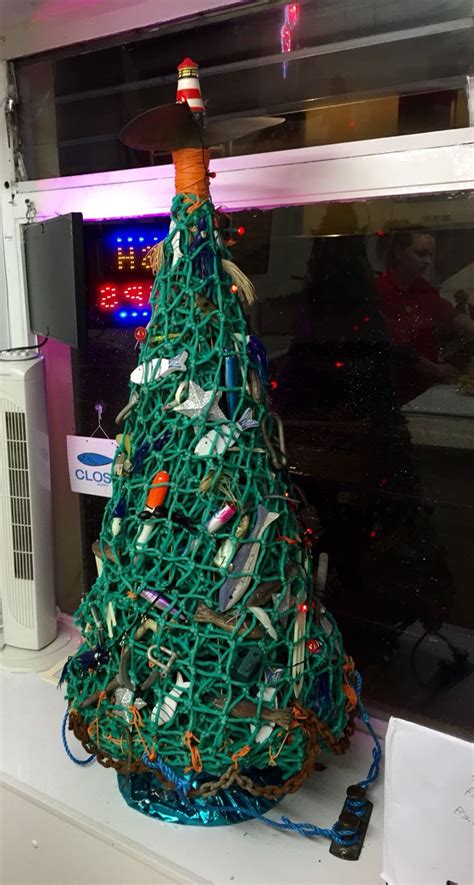 From classic to minimalist — and even to disney — these christmas tree themes will impress every holiday guest. Christmas tree made from fishing net! | Christmas ...