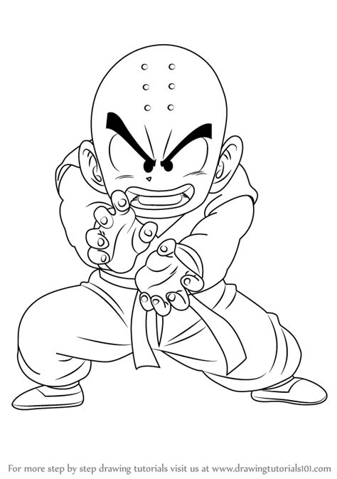 Grab your pen and paper and follow along as i guide you through these step by step drawing instructions. Learn How to Draw Krillin from Dragon Ball Z (Dragon Ball ...