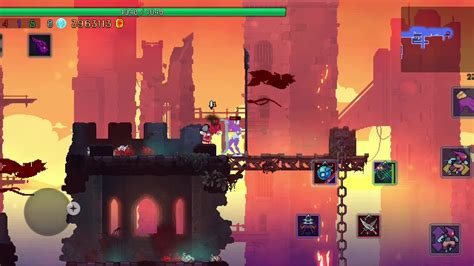 Dead Cells Mobile Gameplay Ramparts Way To Secret Zone Youtube