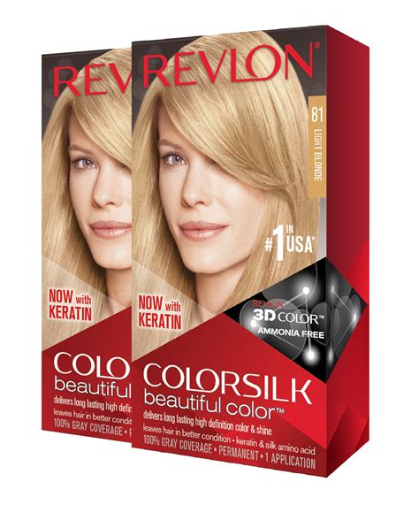 Revlon Colorsilk Beautiful Color Permanent Hair Dye Light My Xxx Hot Girl